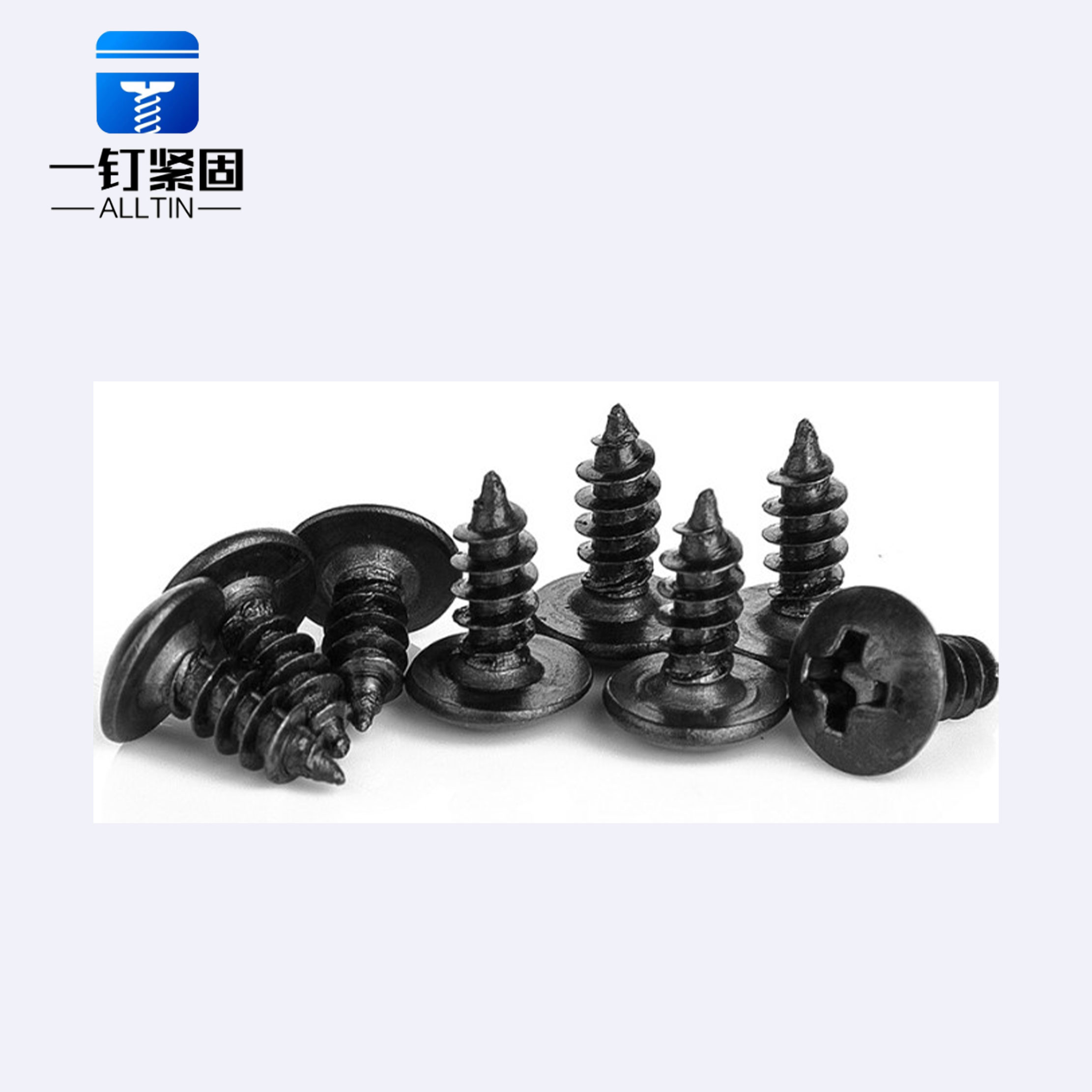 black philips truss head tapping screw