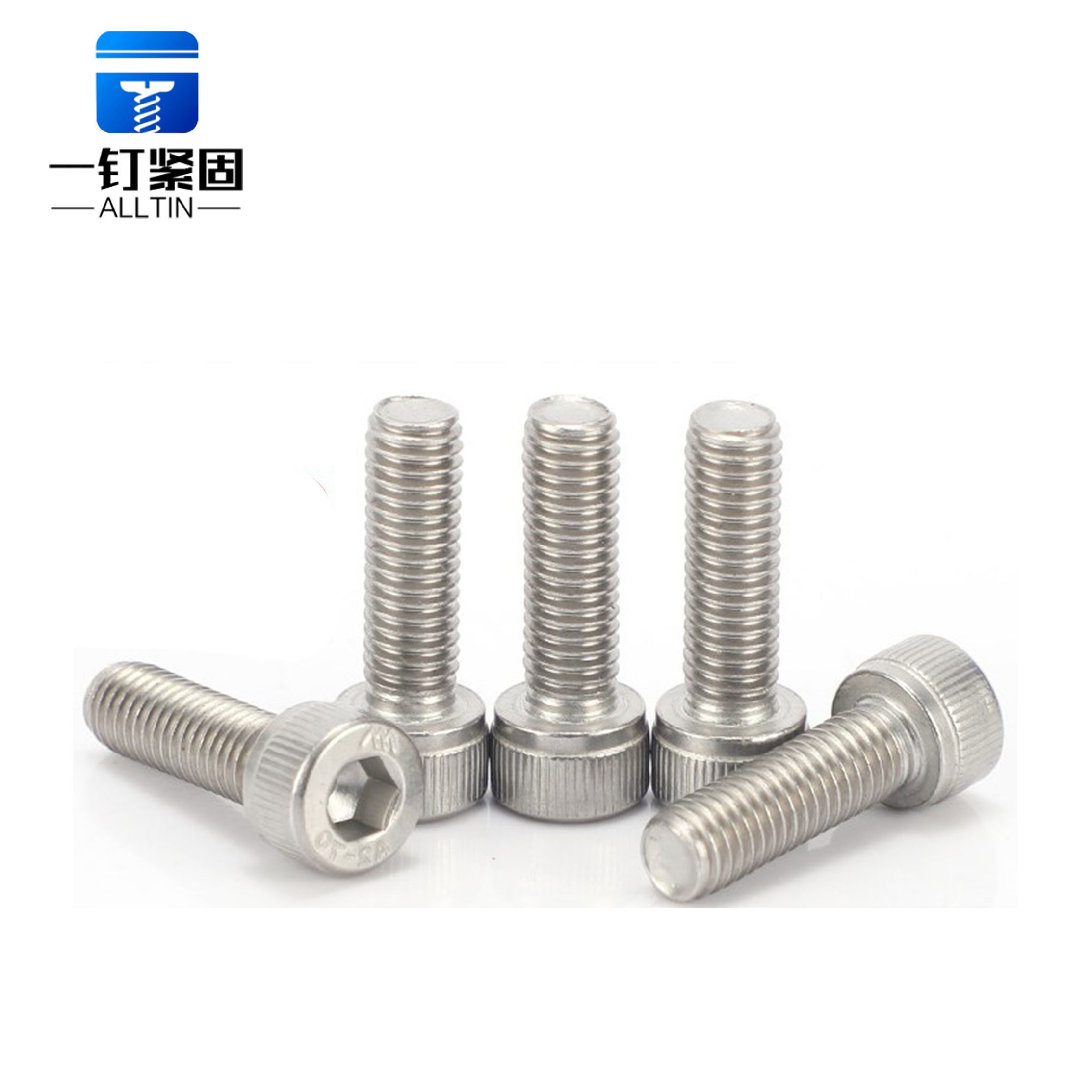  hexagon knurled cheese head screw