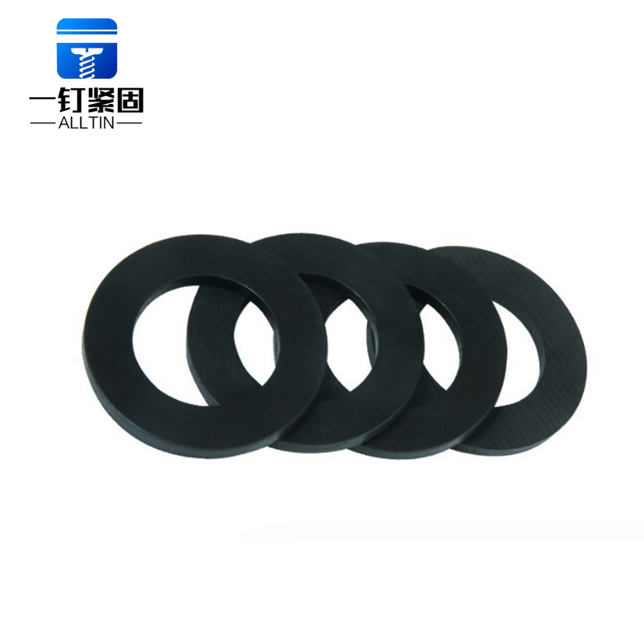 black rubber gasket