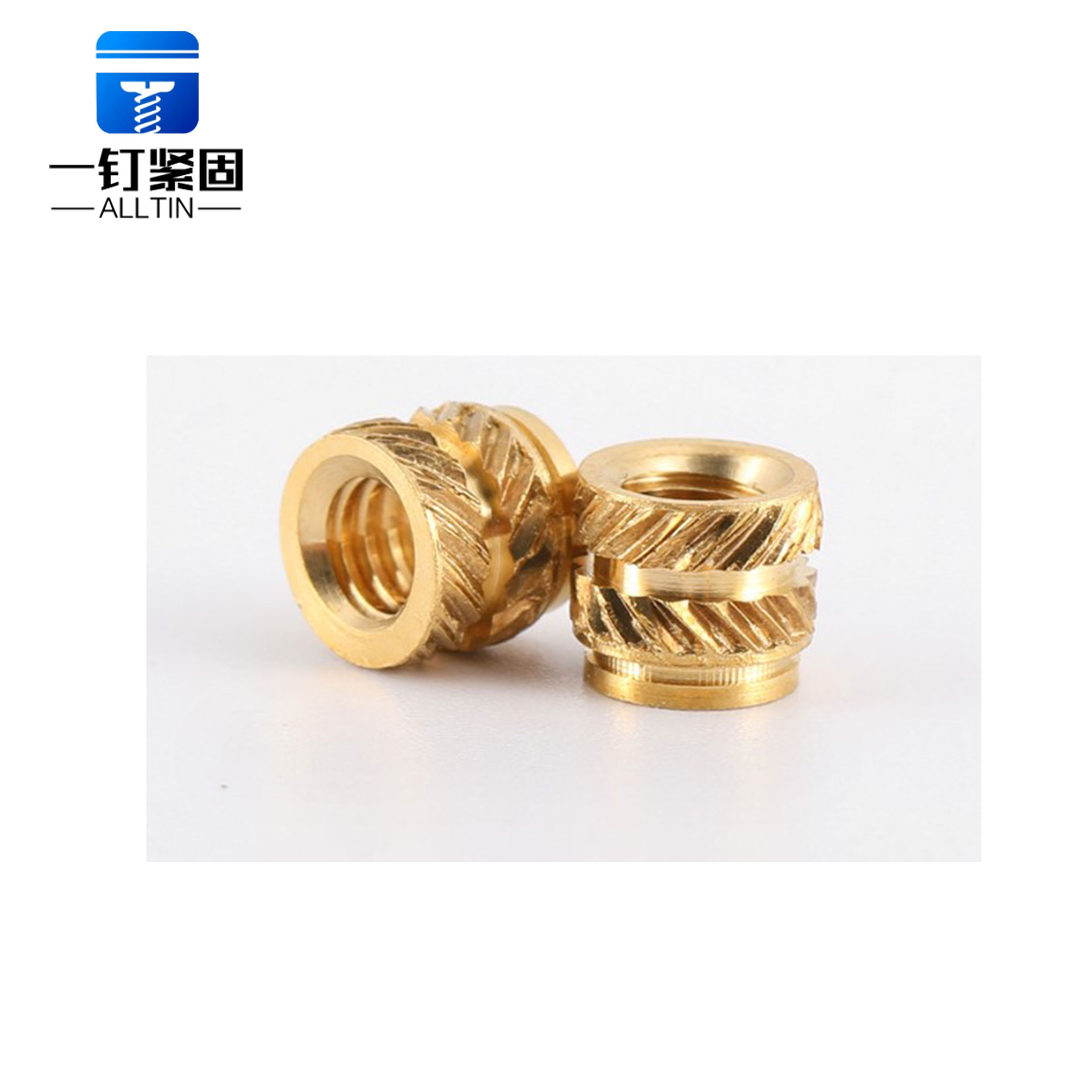 Octagonal pattern copper nut