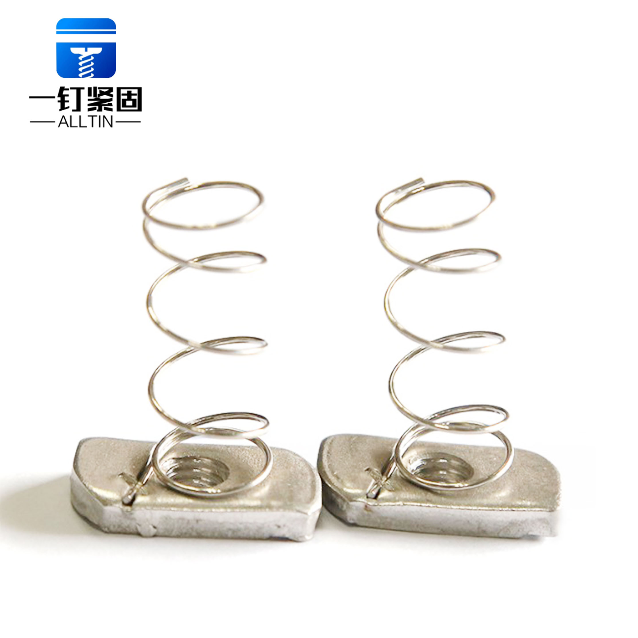 304Stainless steel spring nut