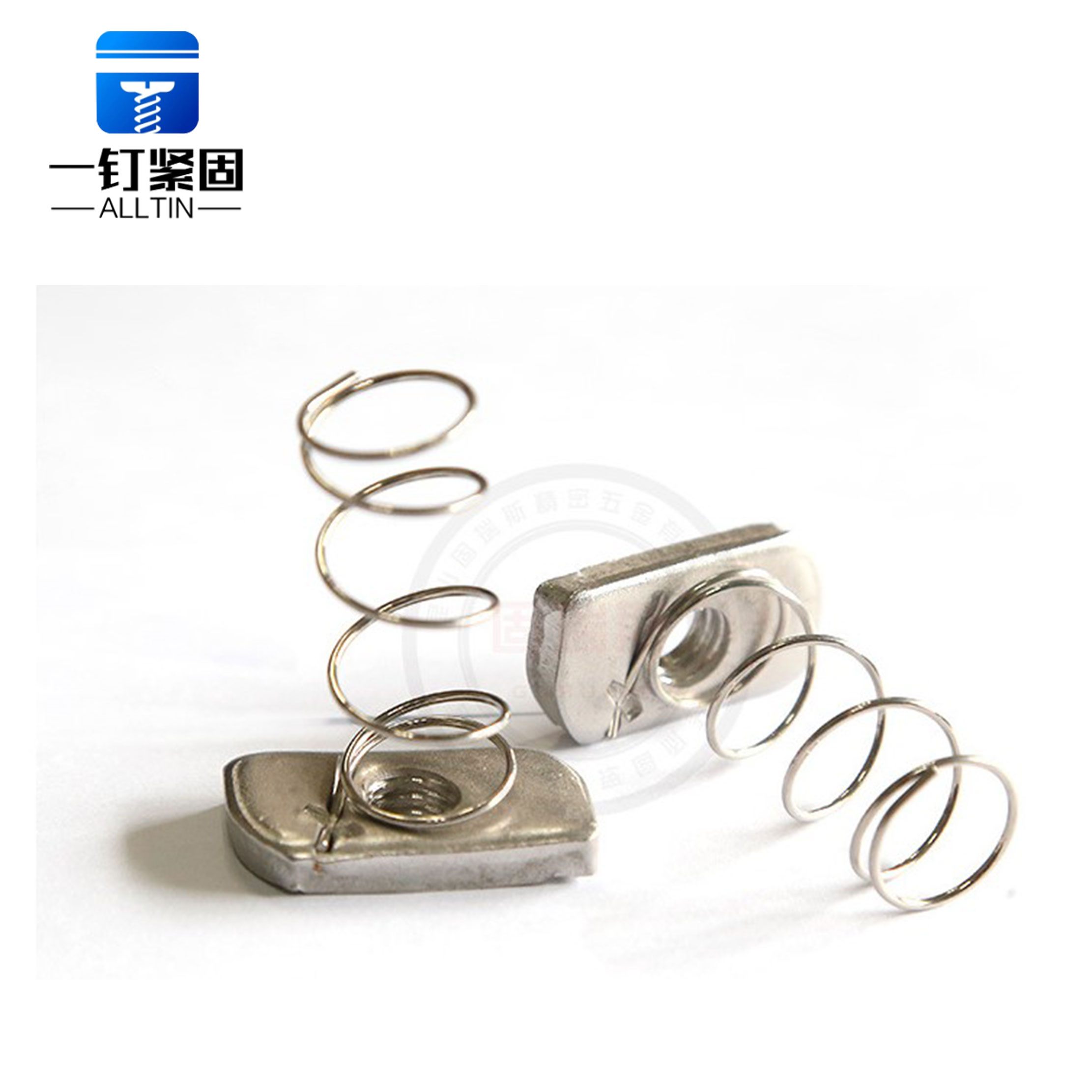 304Stainless steel spring nut