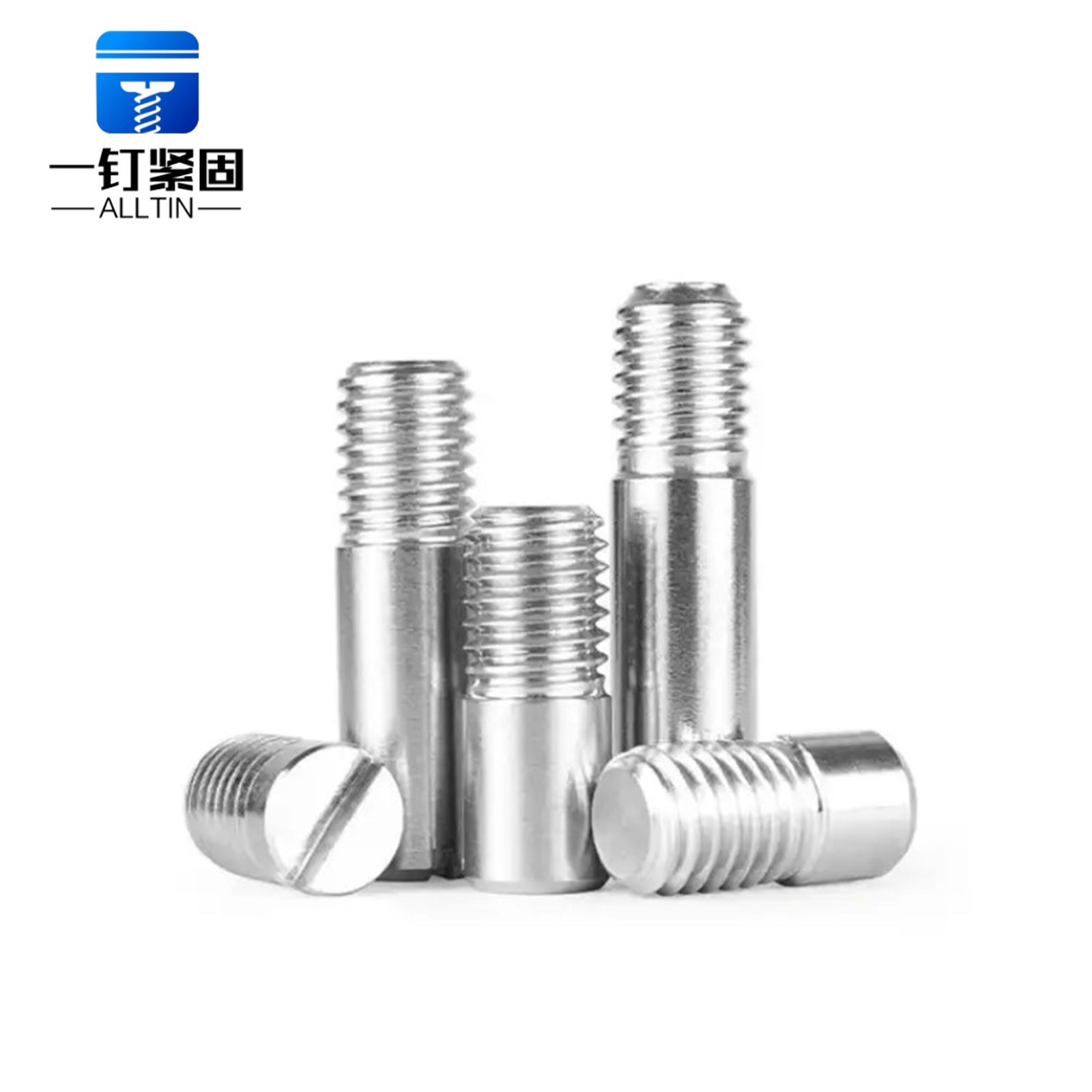 Slotted External Thread Cylindrical Pin 