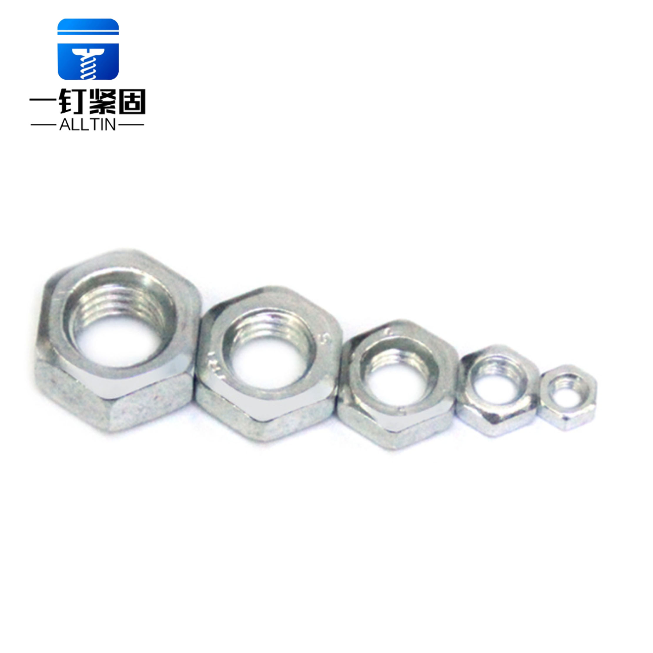 Galvanized hexagon nut