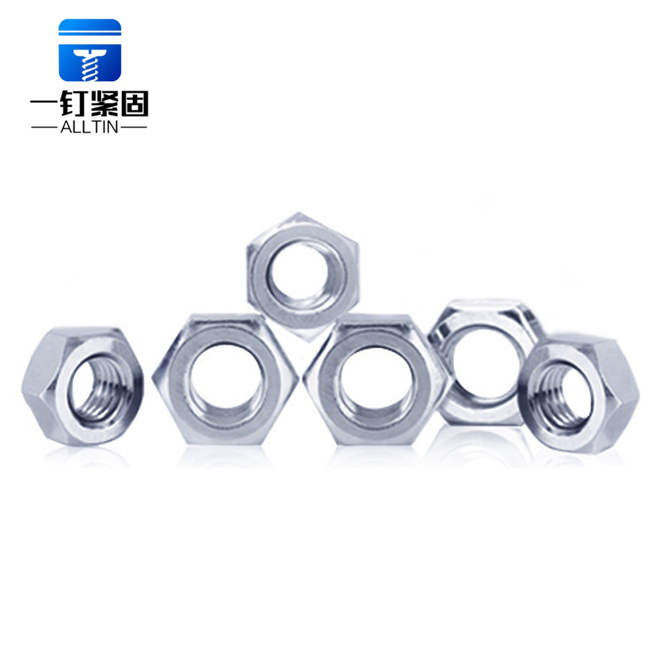 Galvanized hexagon nut