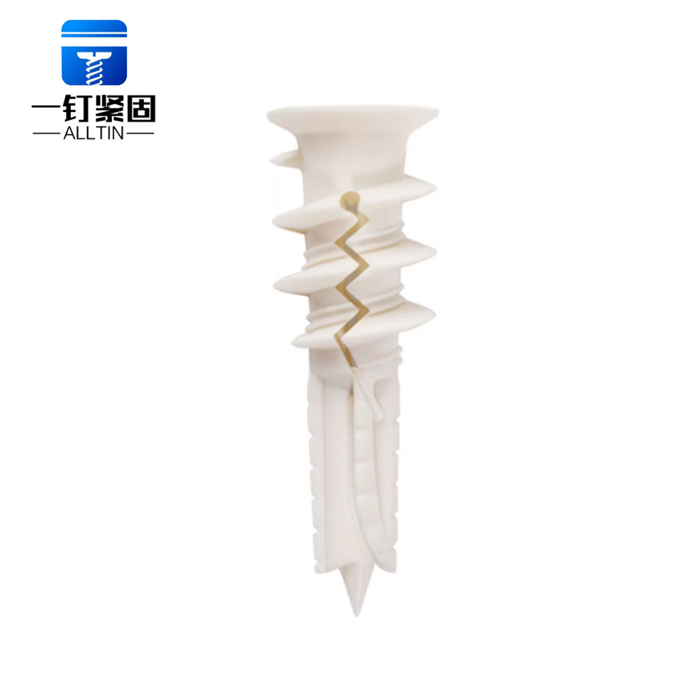 Nylon screw expansion tube