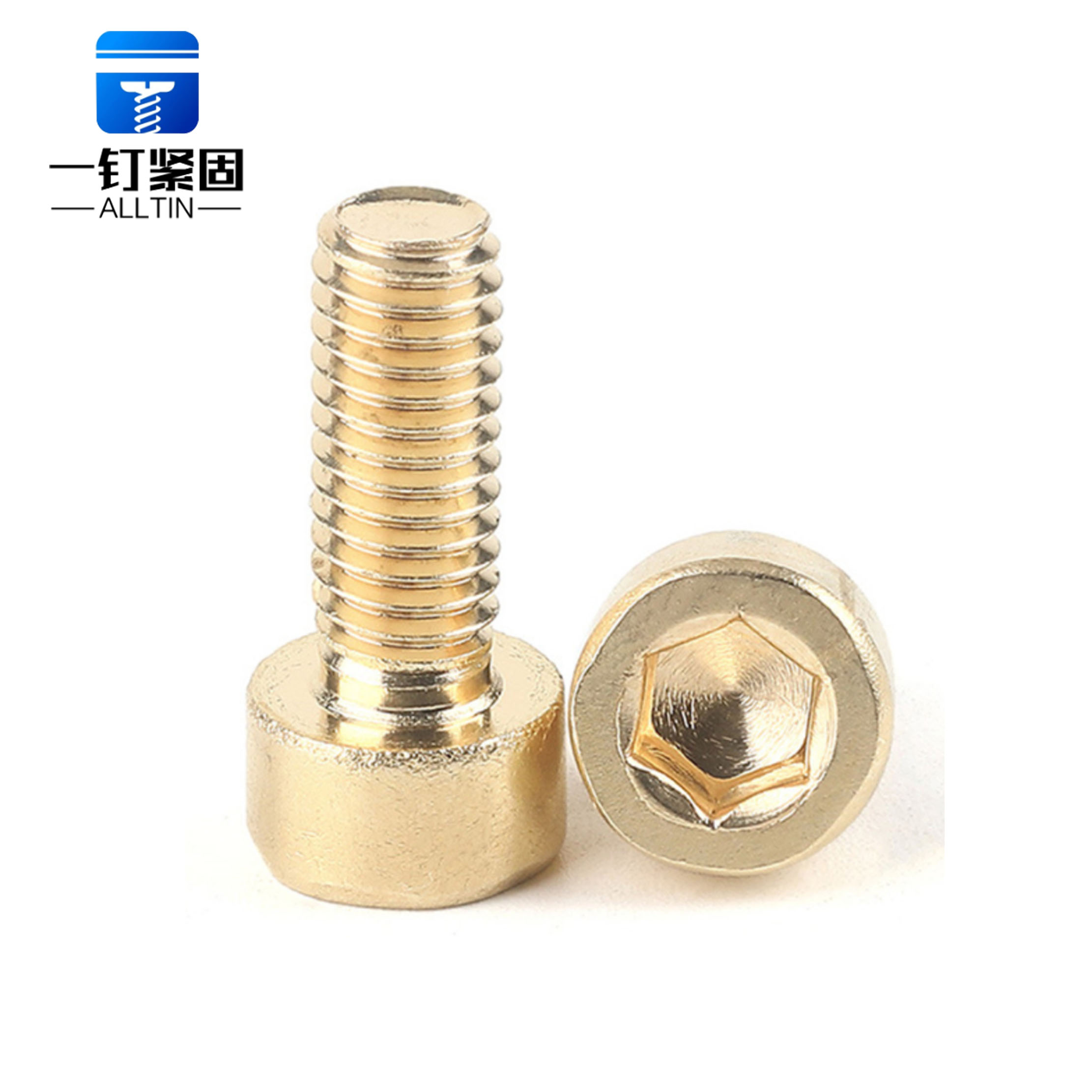 Hex brass screws