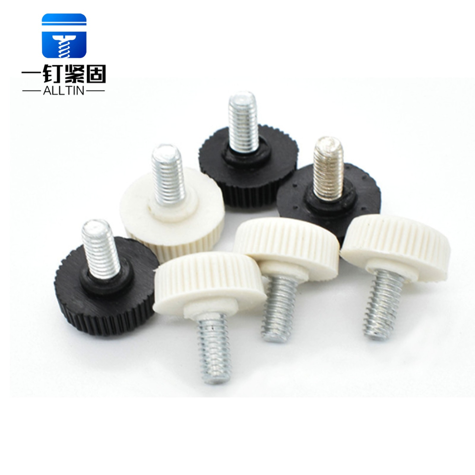 Plastic head hand screw